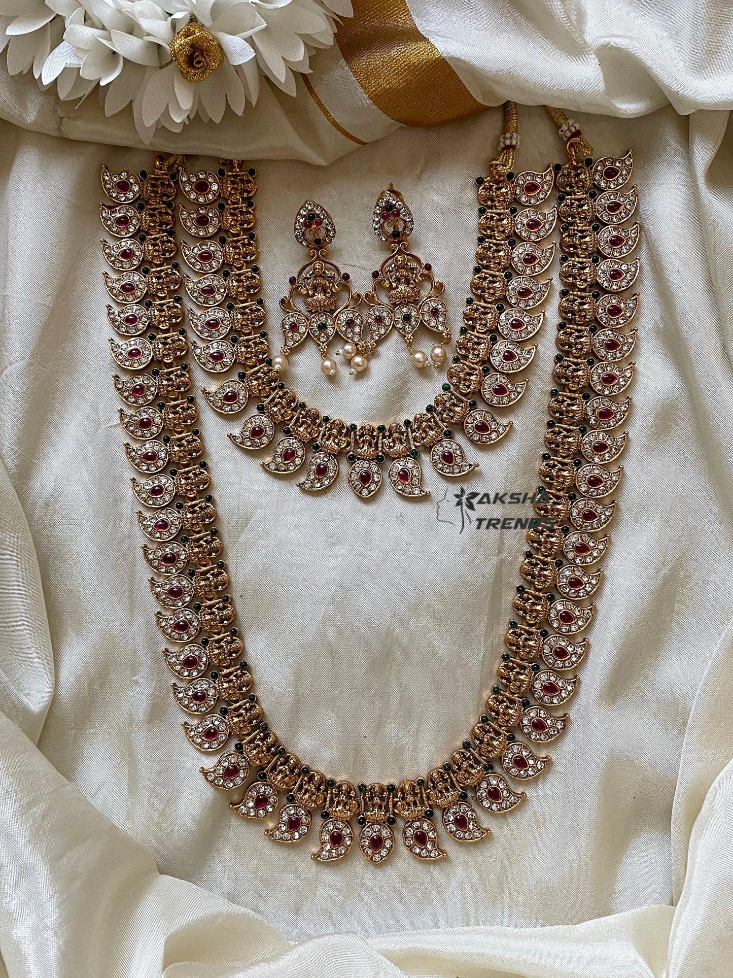 Manga stone bridal combo Aksha Trends