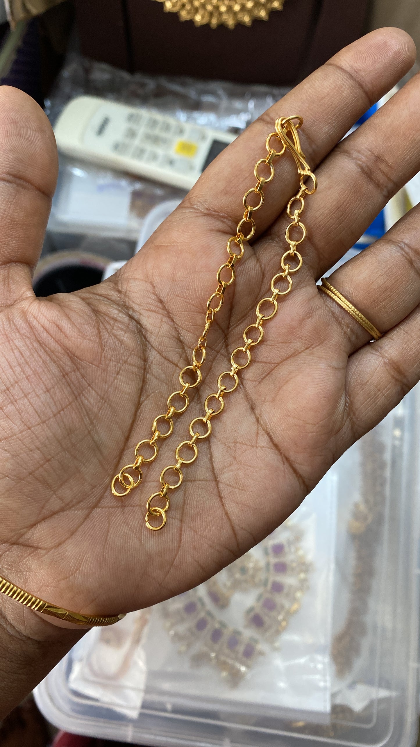 Back chains (1pc) Aksha Trends