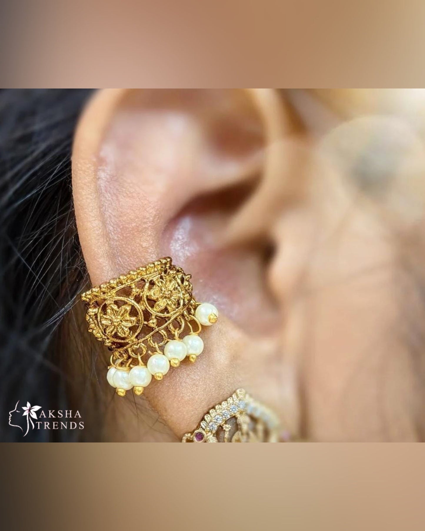 Premium Kemp Bugadi Earrings Aksha Trends