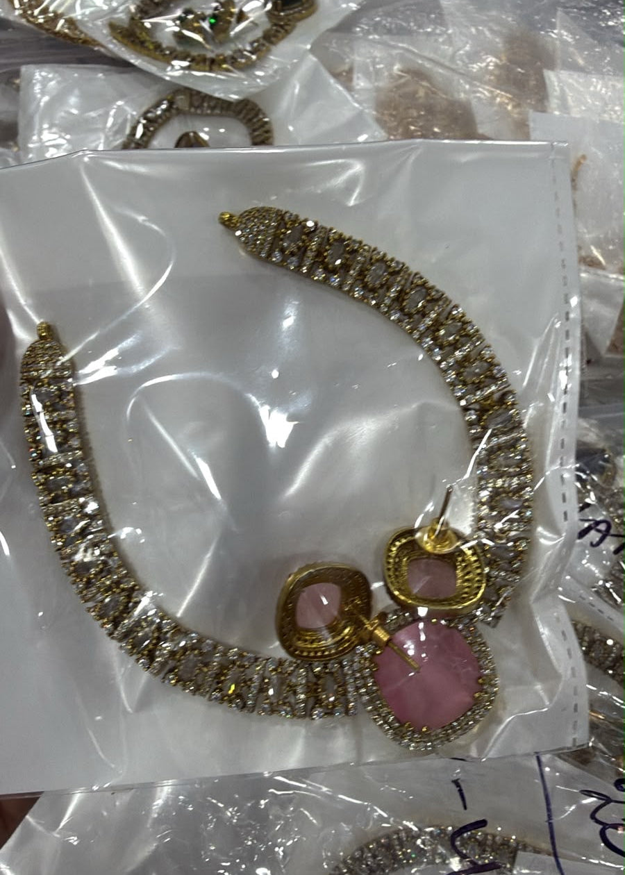 Zara diamond choker Aksha Trends