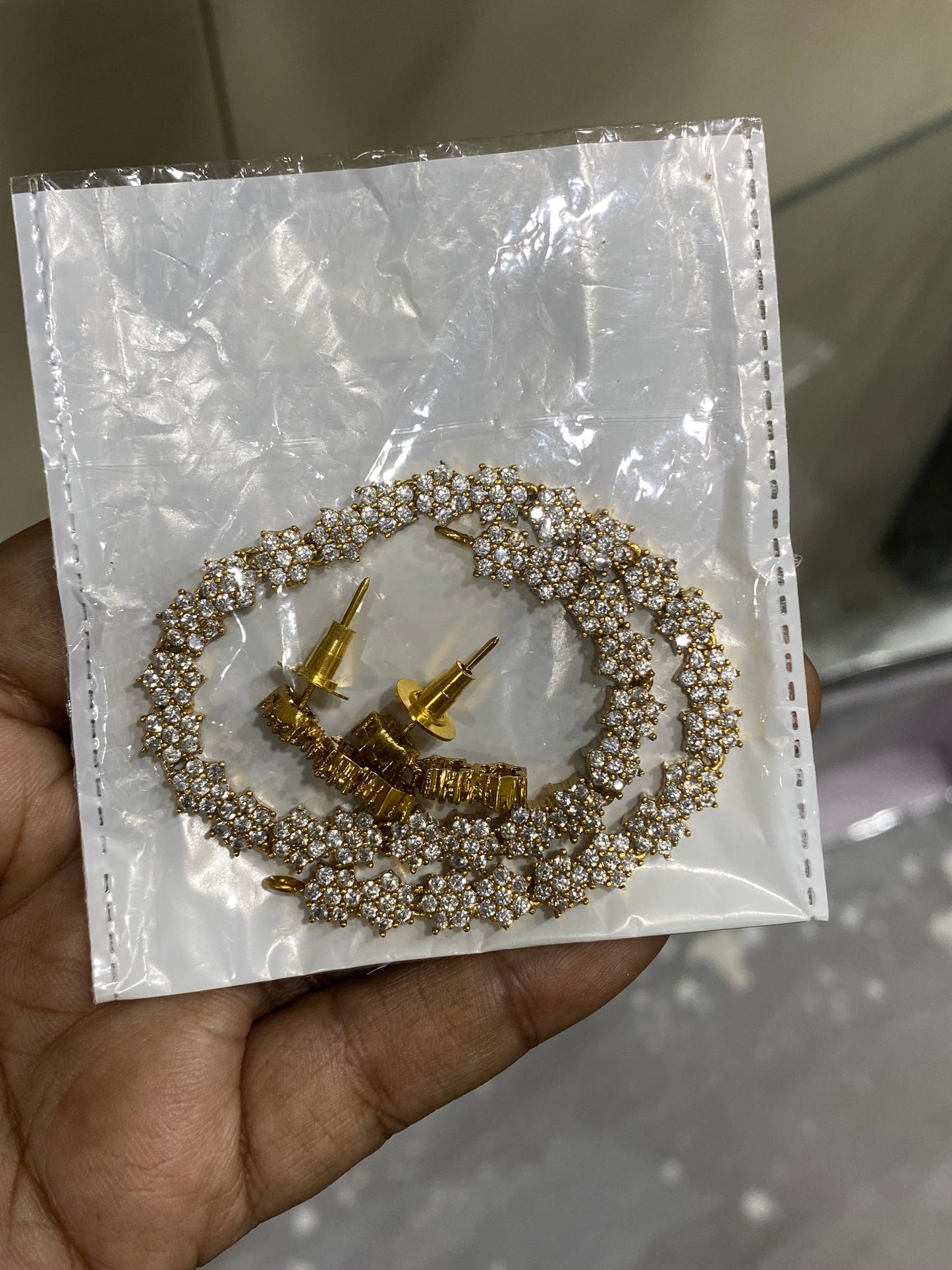 Nakshatra diamond necklace Aksha Trends