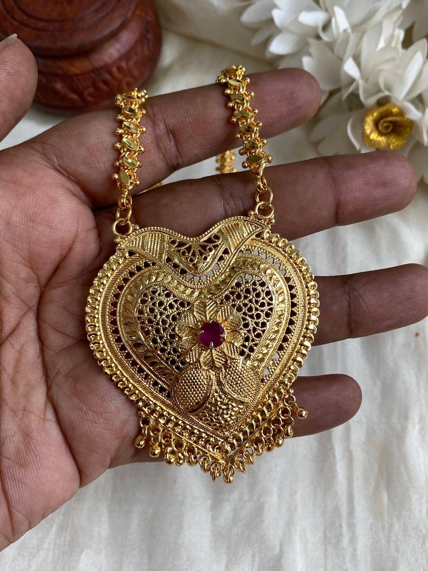 Heart Dollar chain Aksha Trends