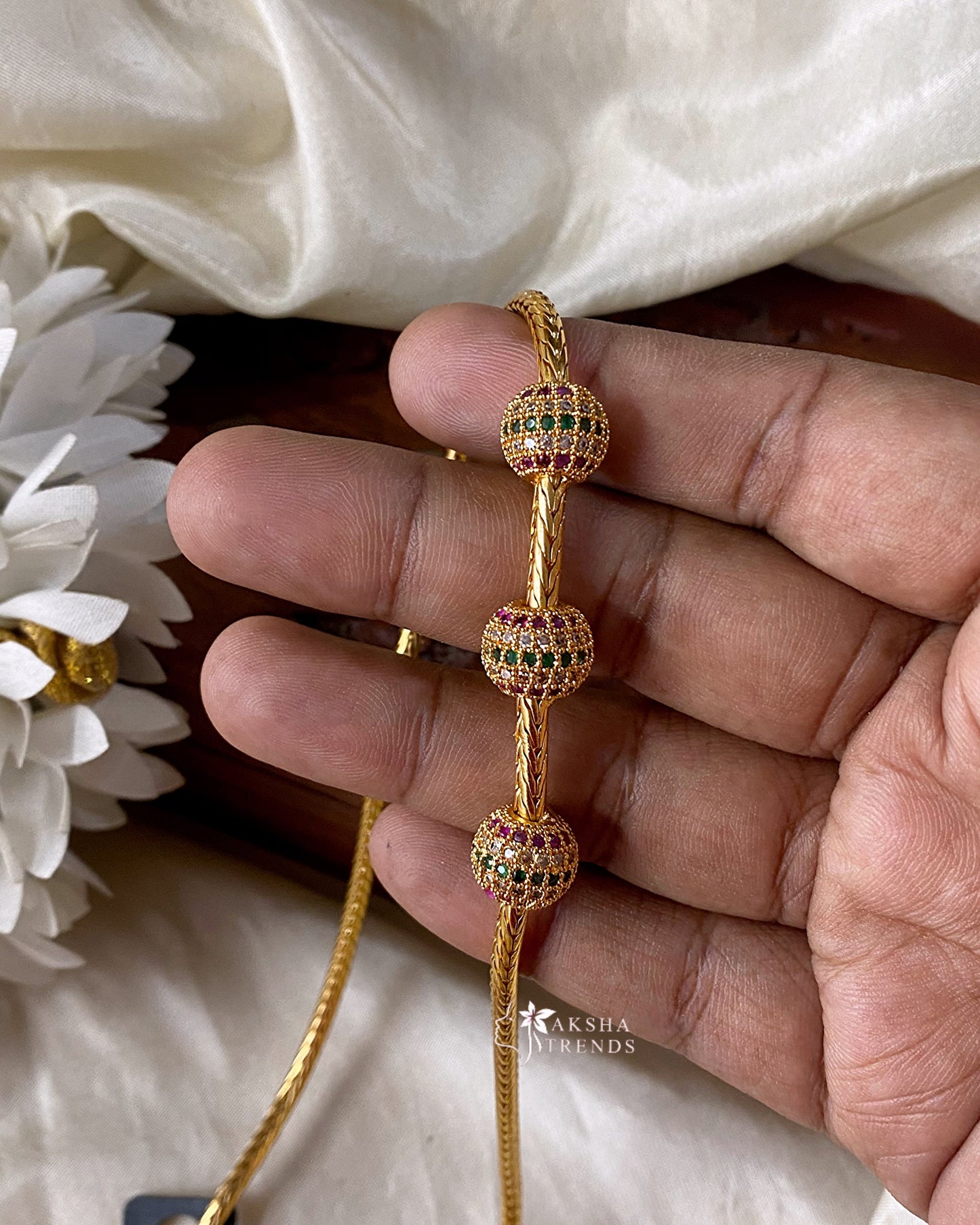 Round ball Mogappu chain -Mix Aksha Trends