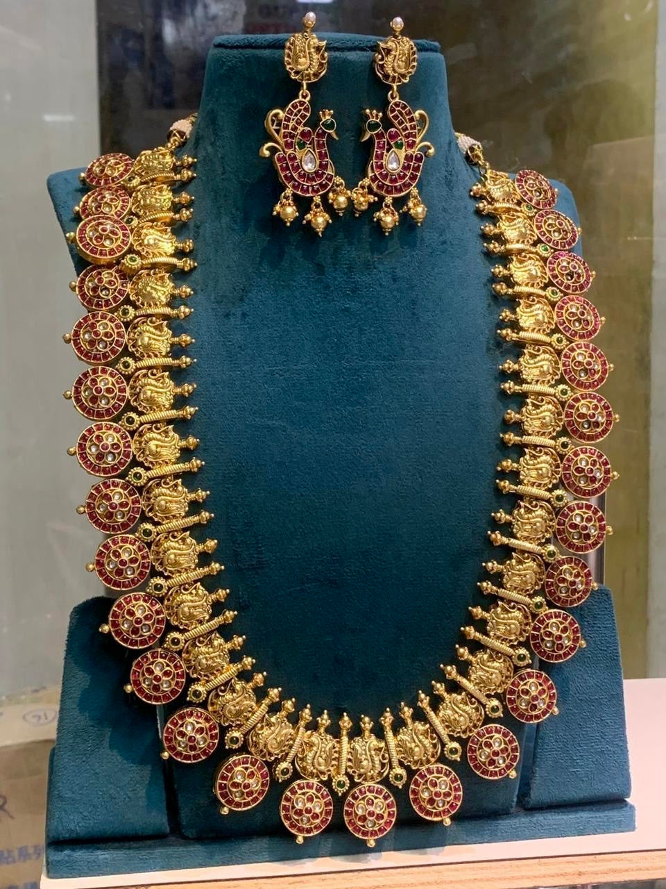 Nagas Jadau bridal haram Aksha Trends