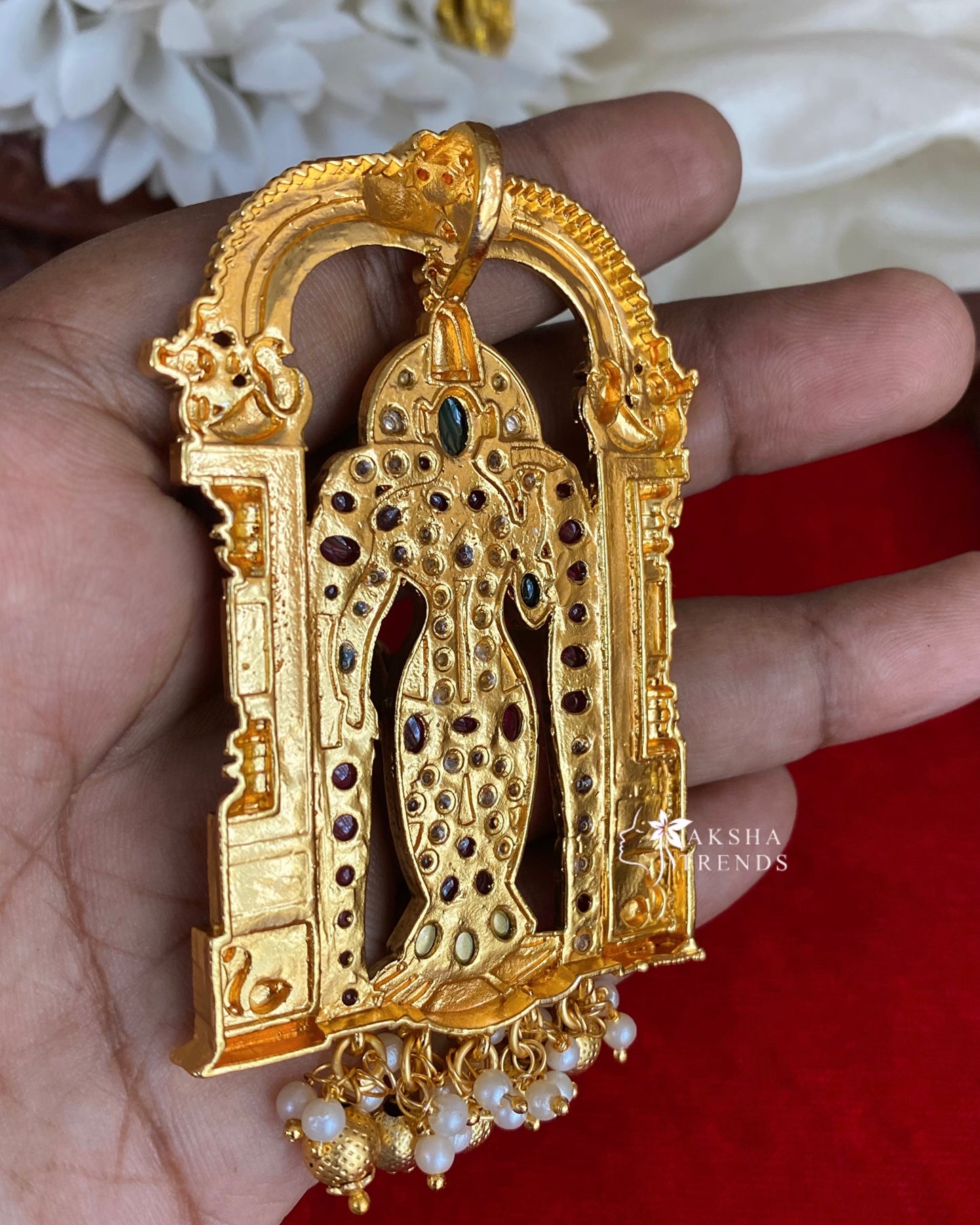 Meenakshi Amman pendant Aksha Trends