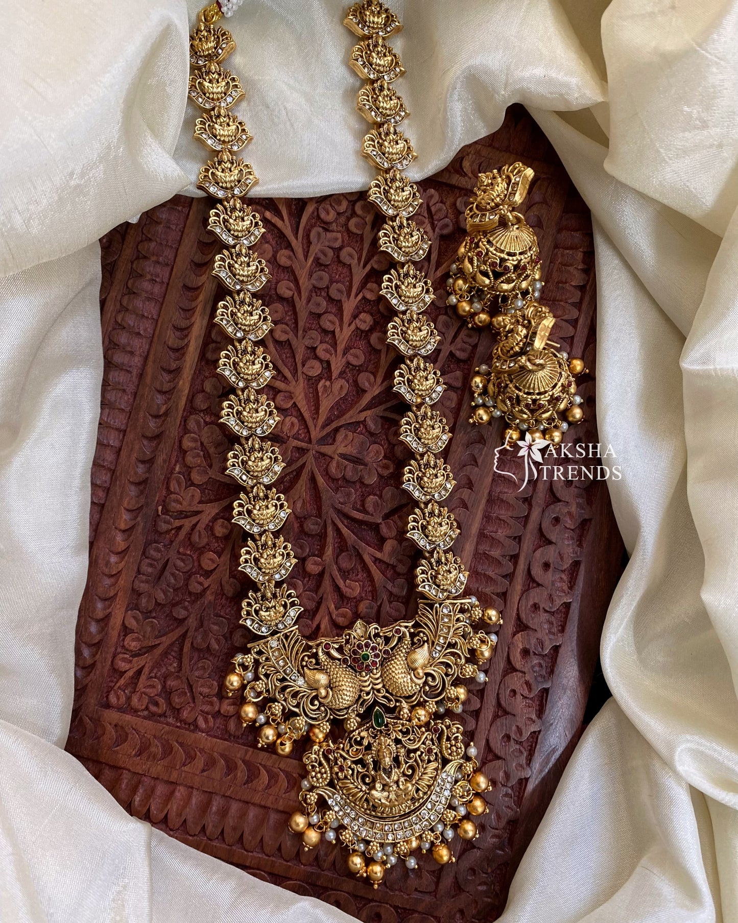 Nagas Temple Haram -Gold bead Aksha Trends