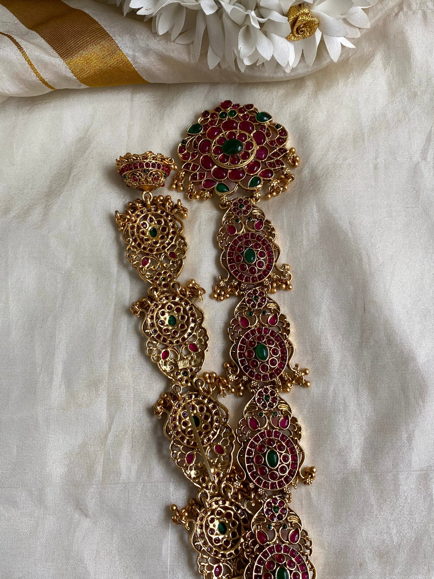 Kemp Bridal Jadai billa -long Aksha Trends