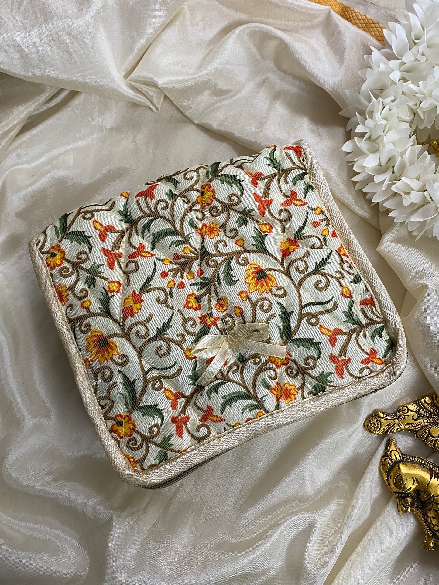 Jewellery Travel Bag -Ivory