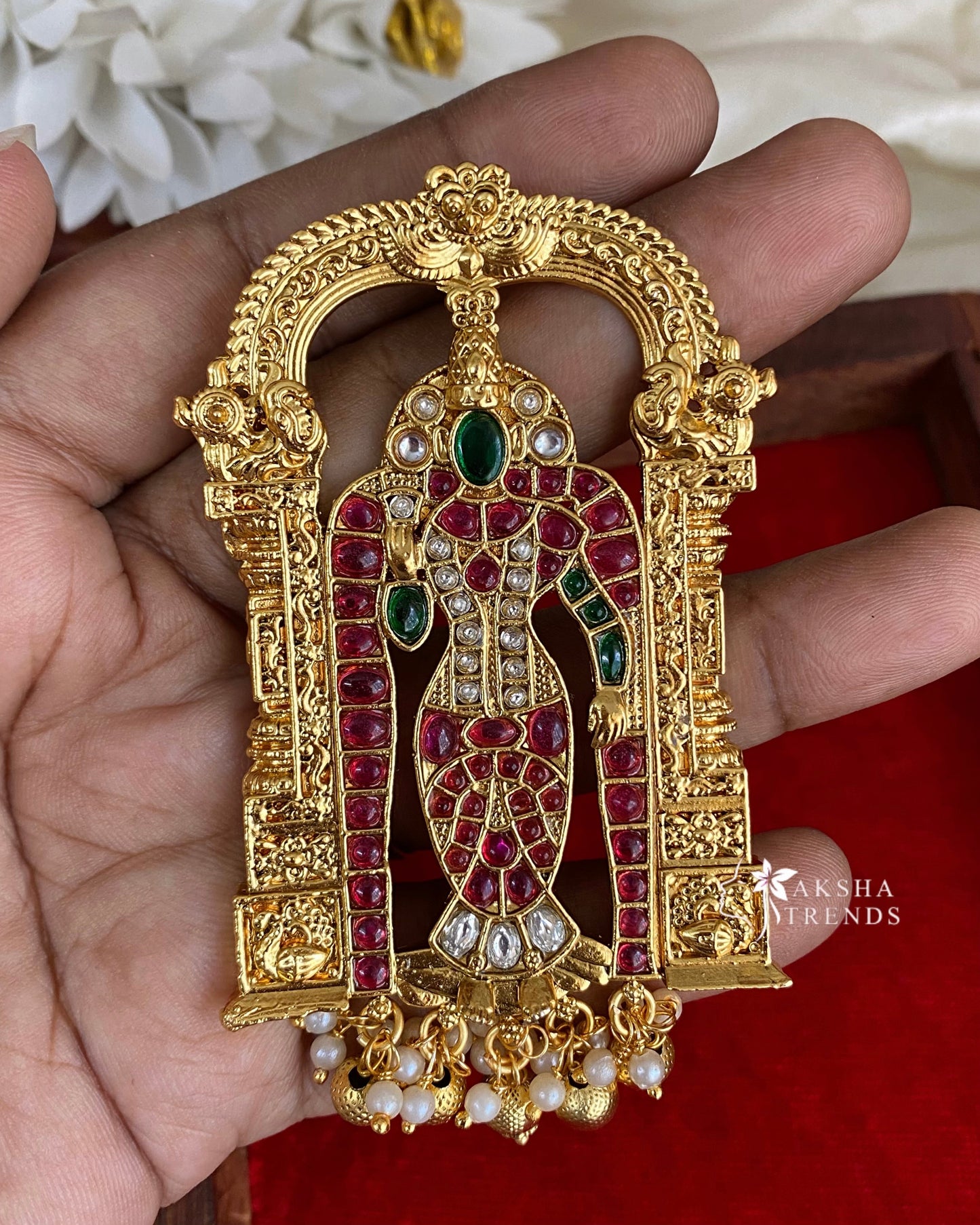 Meenakshi Amman pendant Aksha Trends
