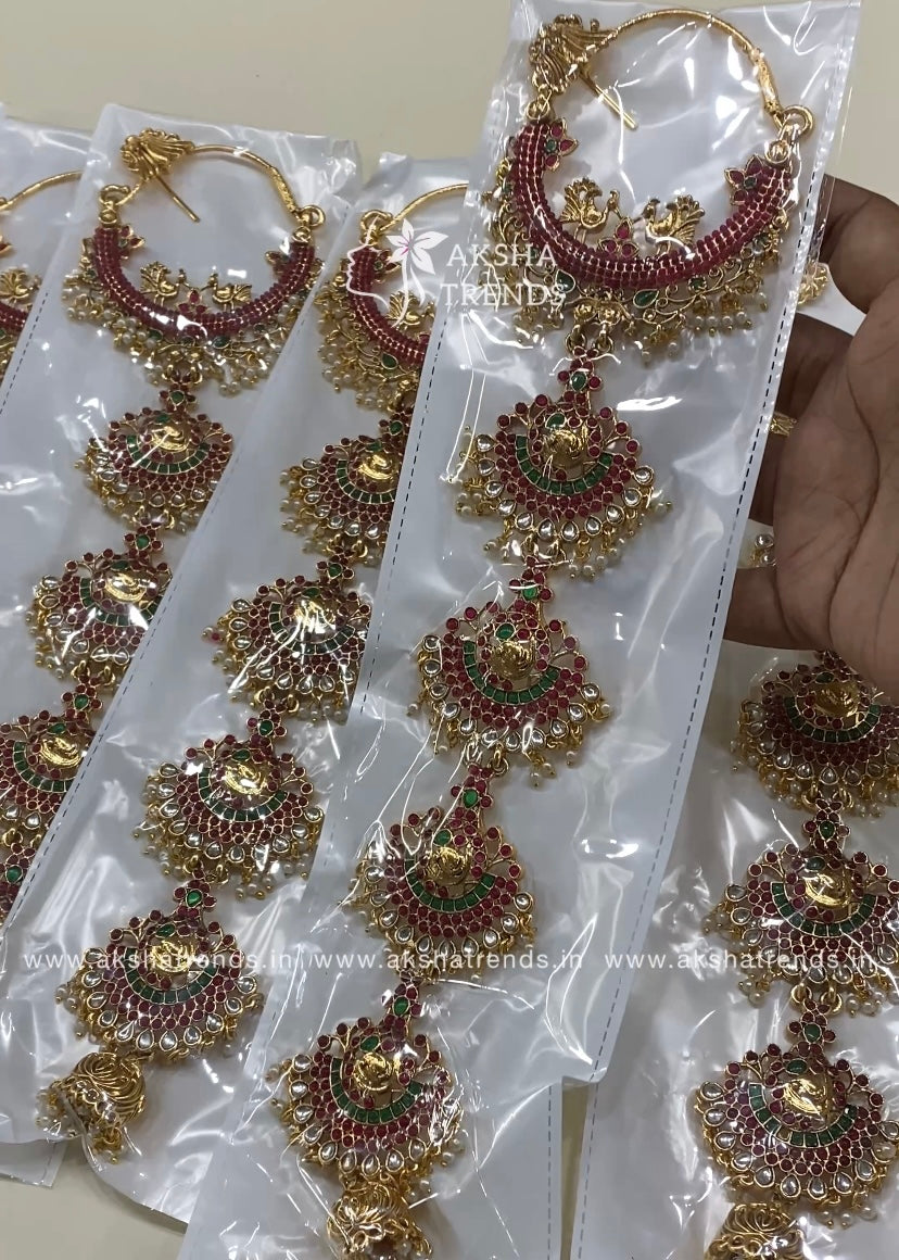 Jadai billa peacock design Aksha Trends