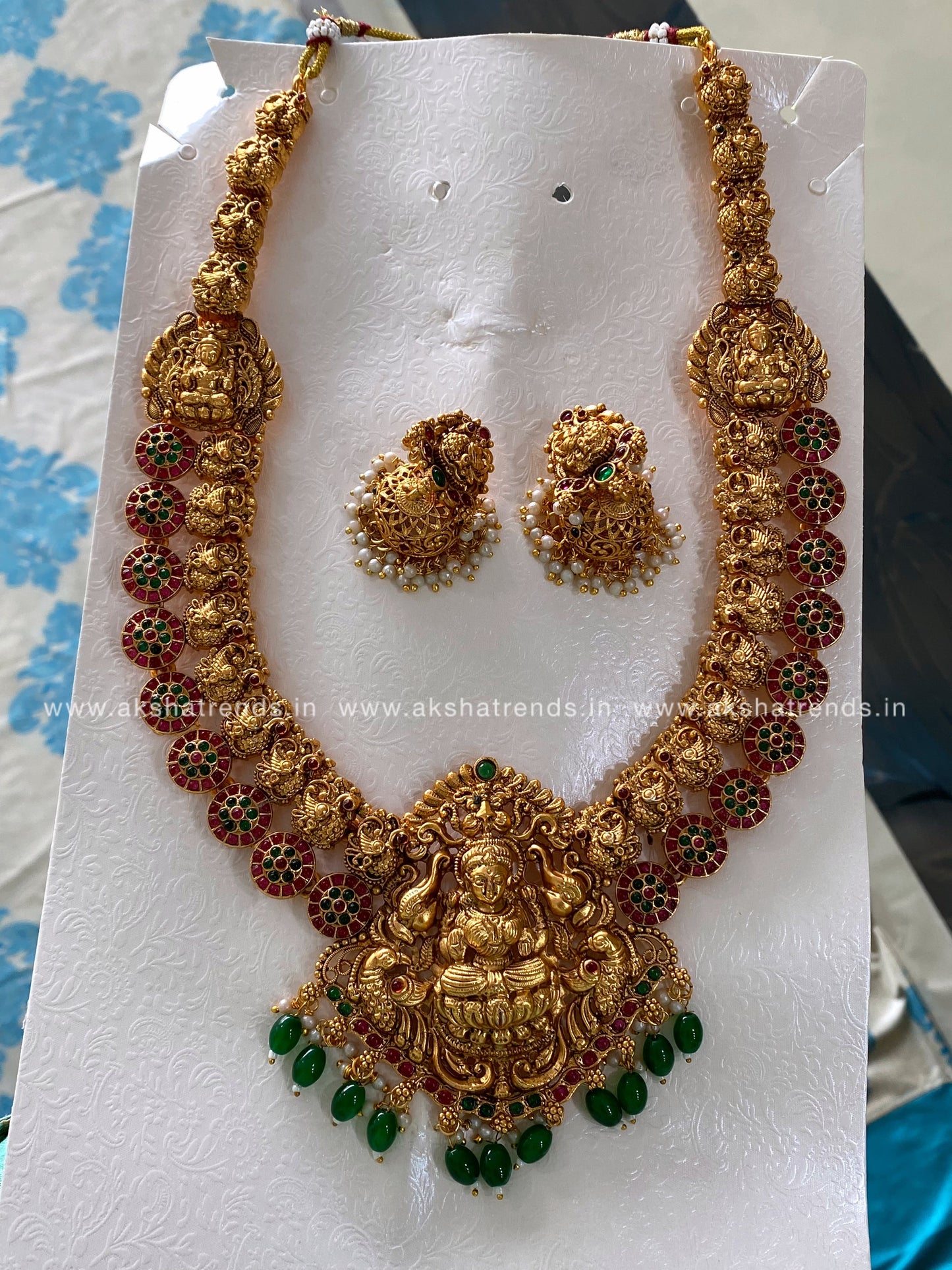 Lakshmi bridal haram Aksha Trends