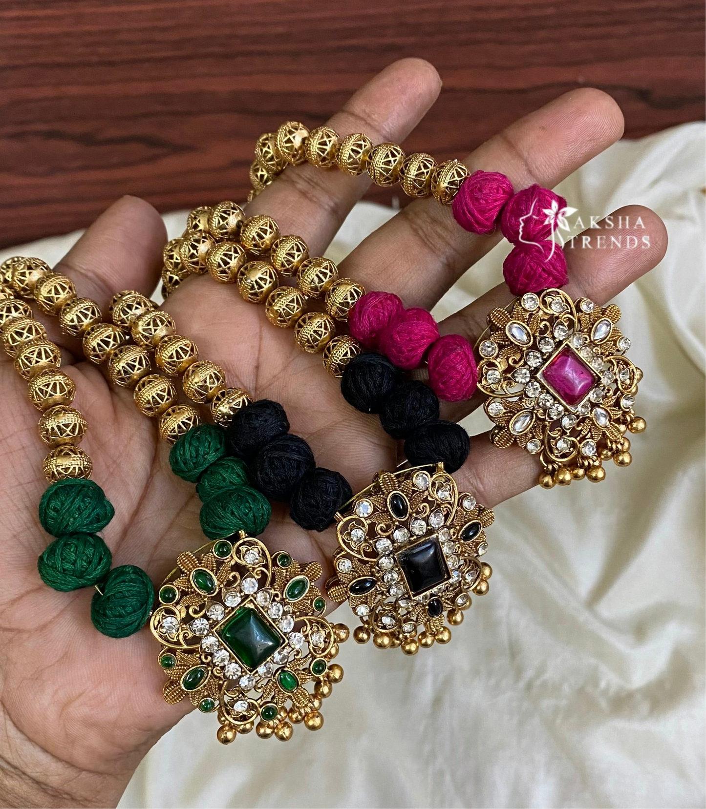 Antique pendant chain set Aksha Trends