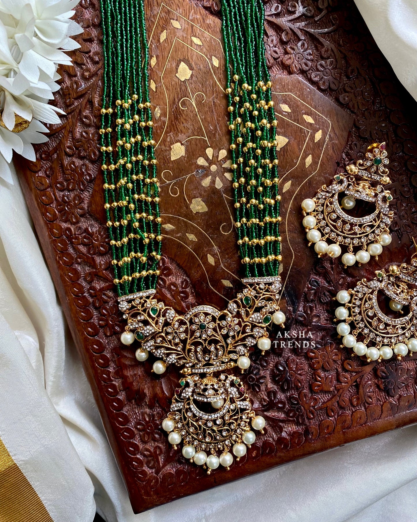 Rangoli beads haram -Green Aksha Trends