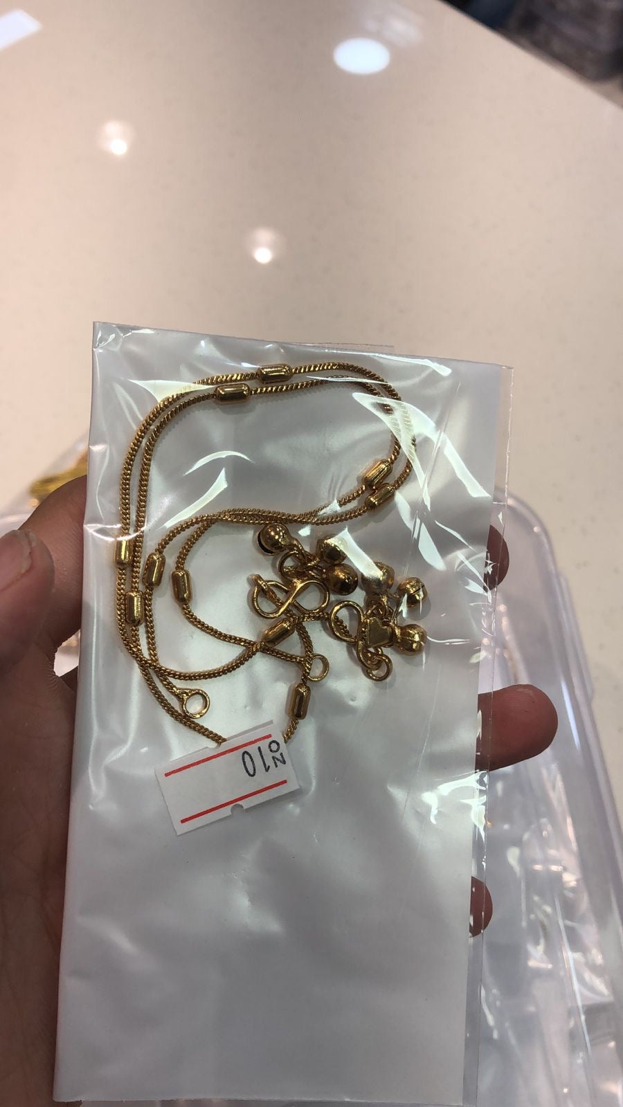 Antique Anklet / kolusu Aksha Trends