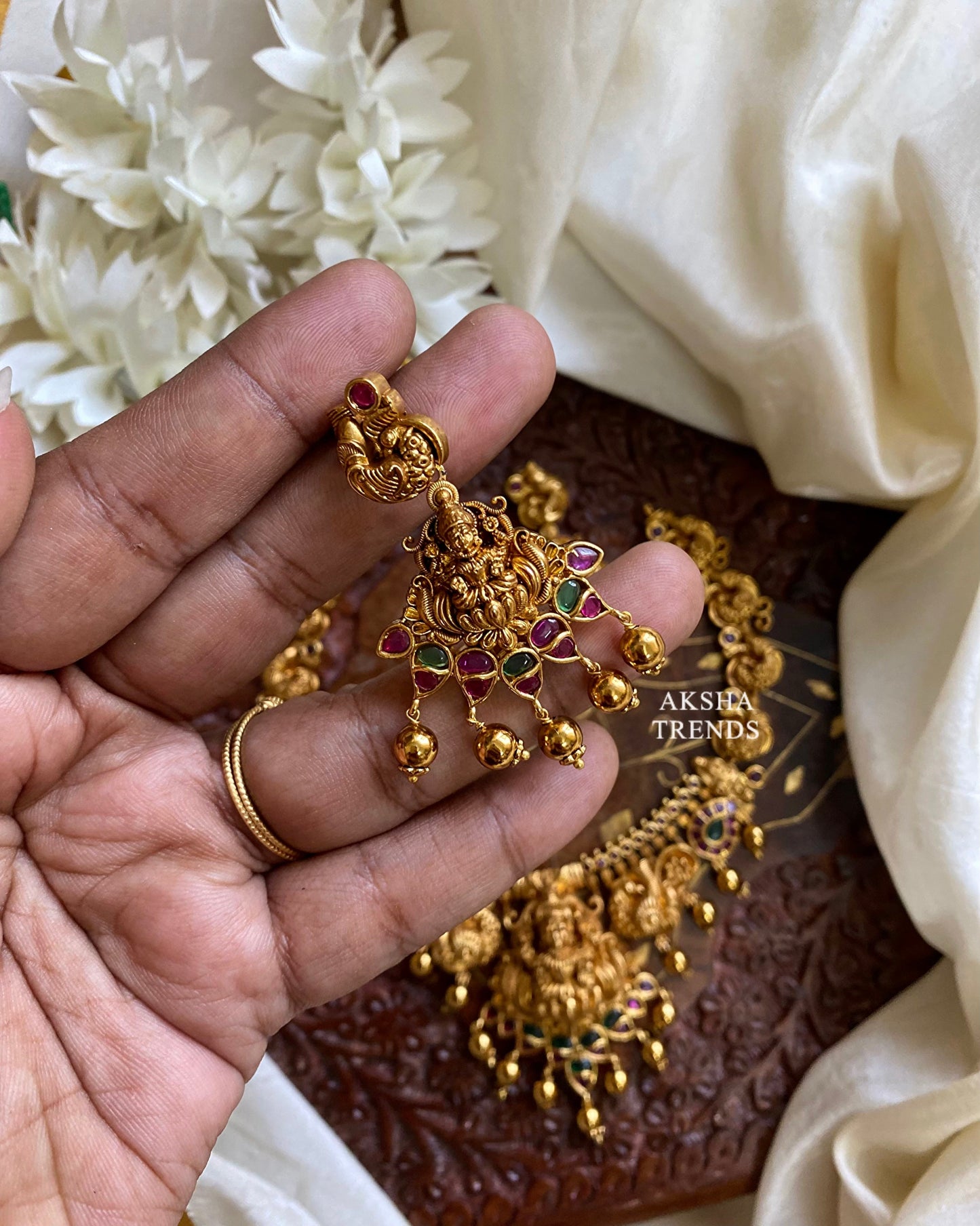 Nagas Temple Bridal Necklace Aksha Trends