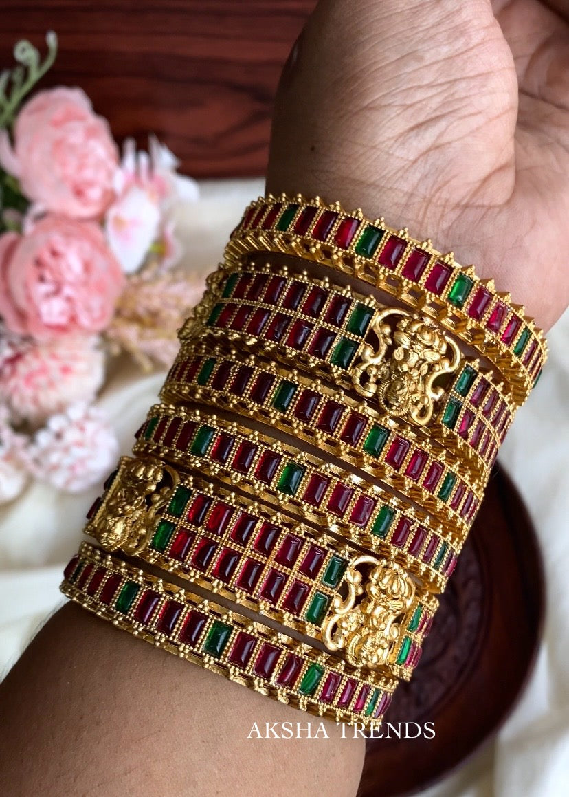 Bridal kemp Bangles (6pc) Aksha Trends
