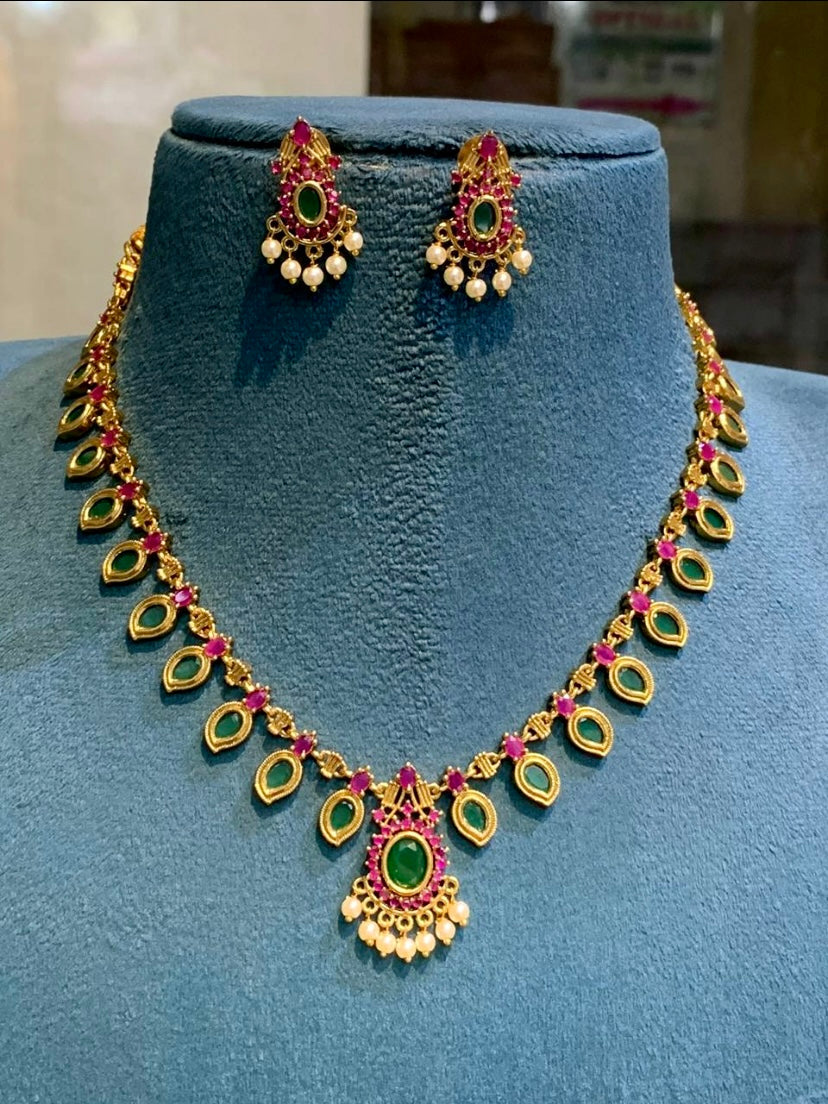 Palakka kerala Necklace Aksha Trends