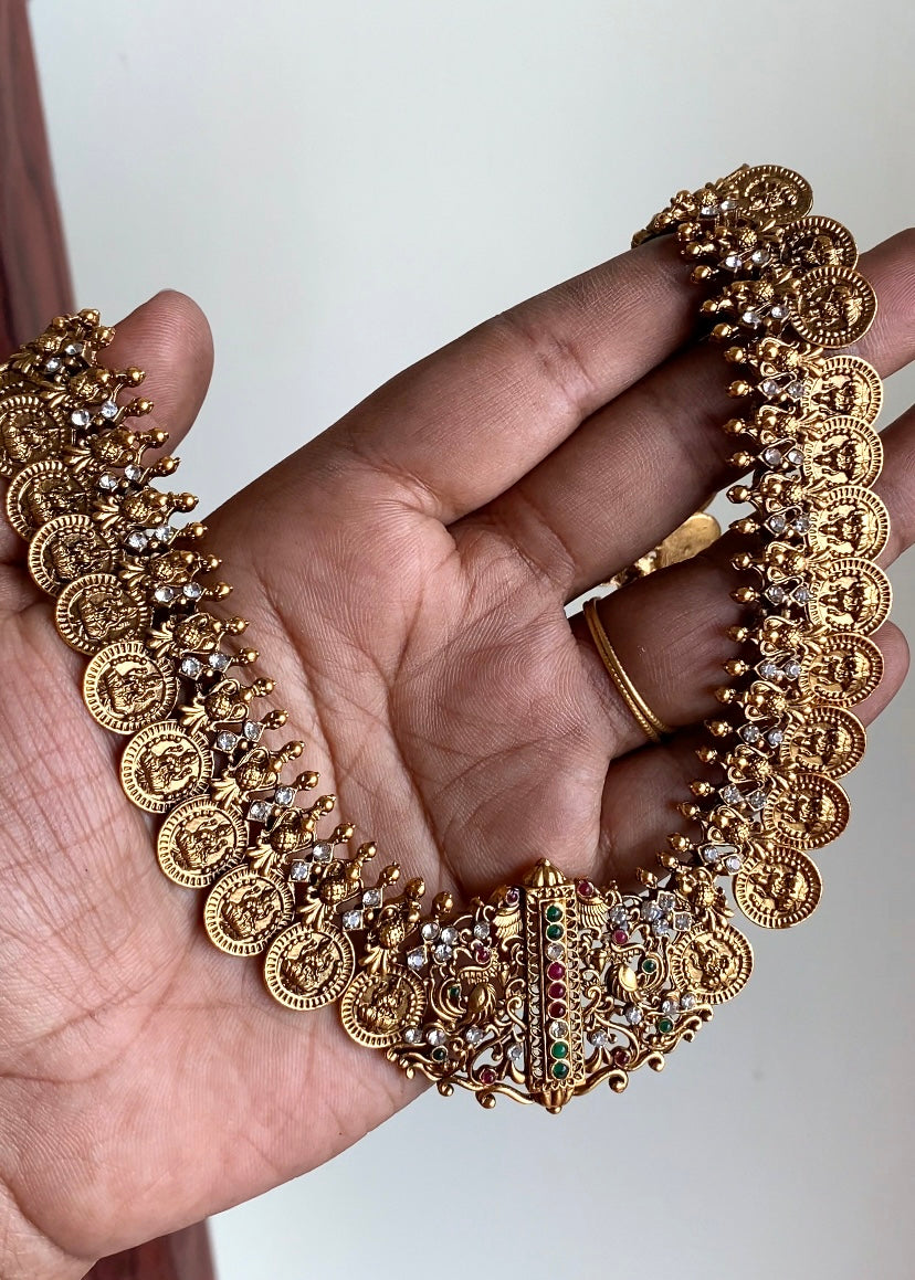 Antique lakshmi coin haram Aksha Trends
