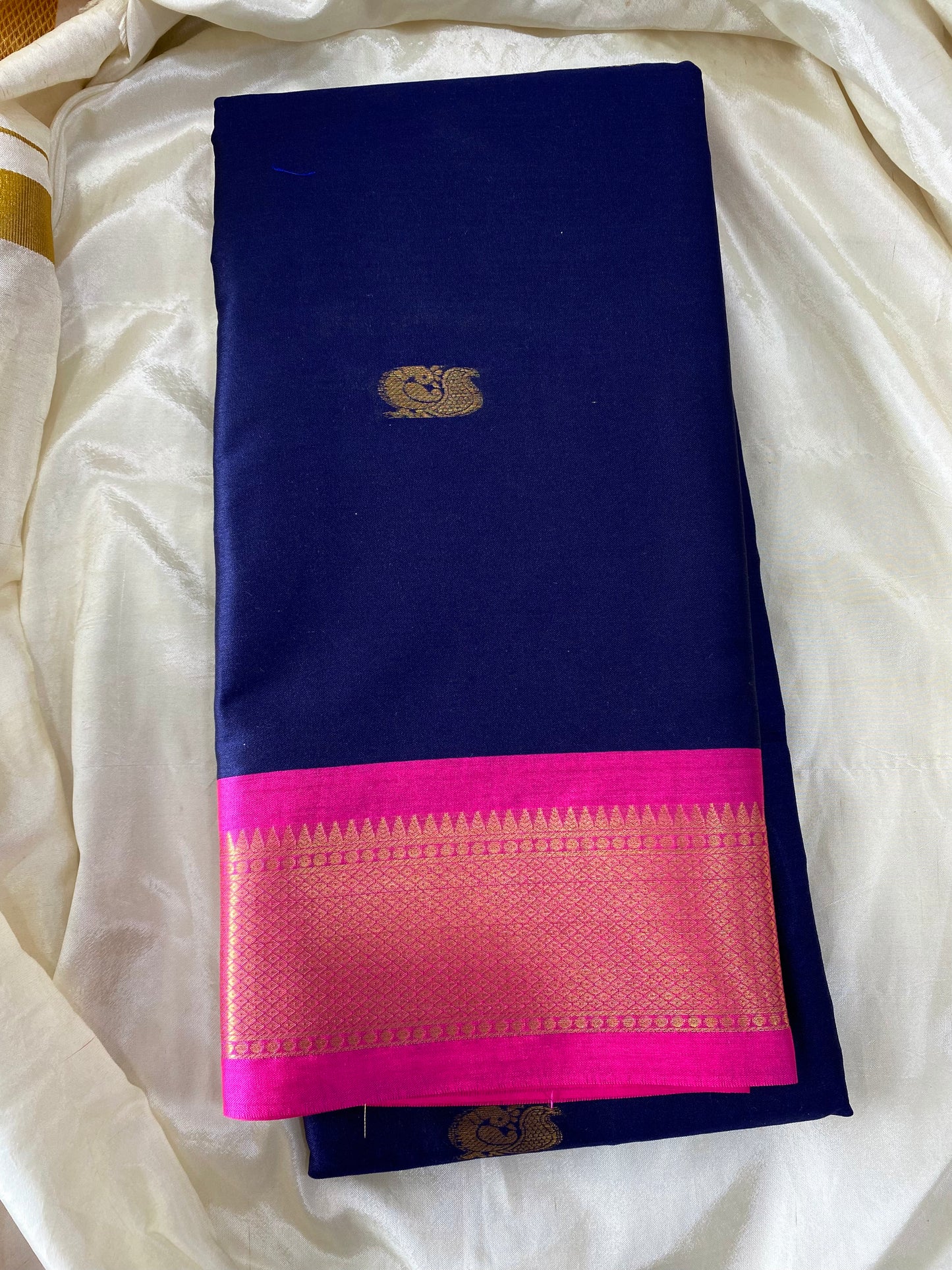 Kalyani Silk -Blue Aksha Trends