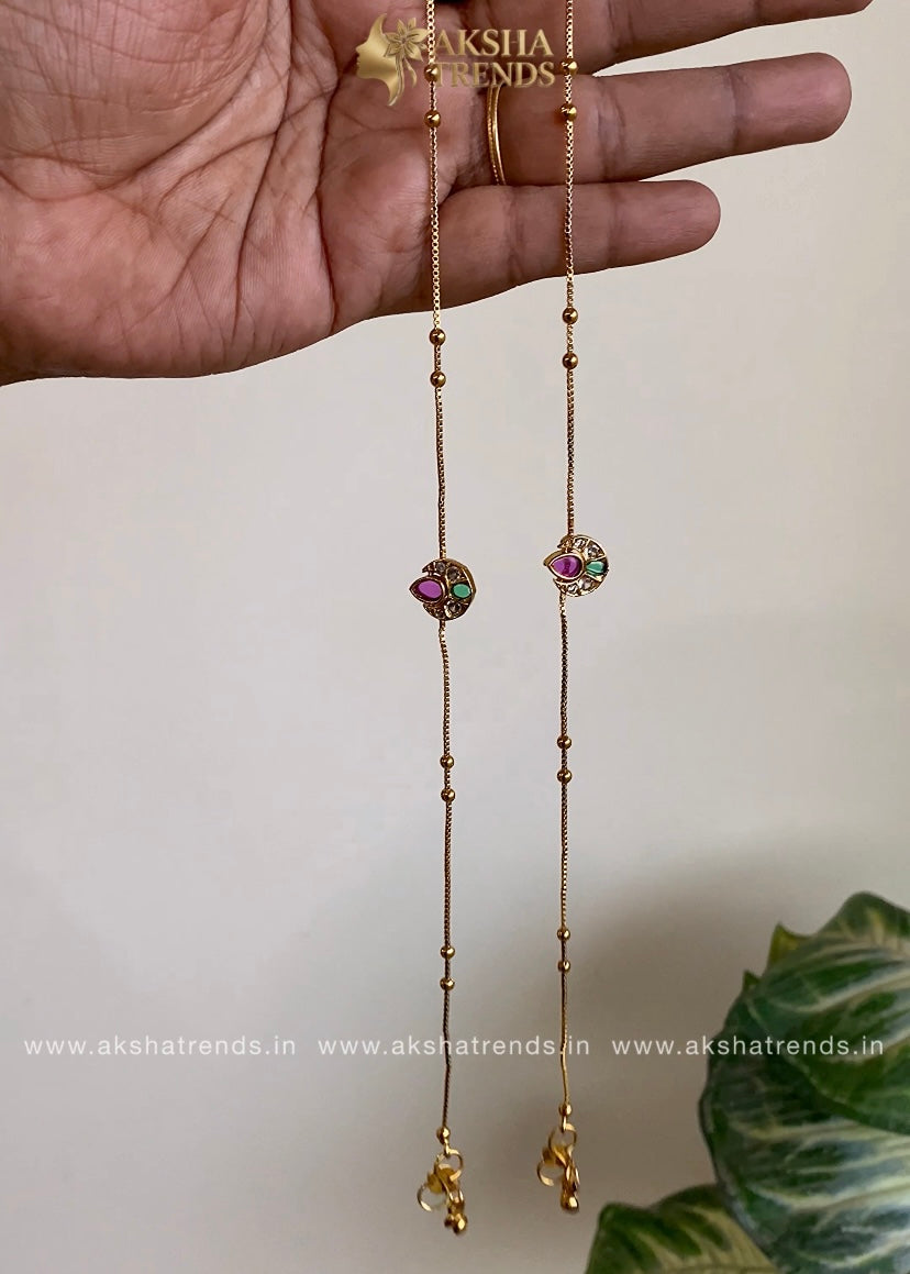 Premium kemp Anklet / kolusu Aksha Trends