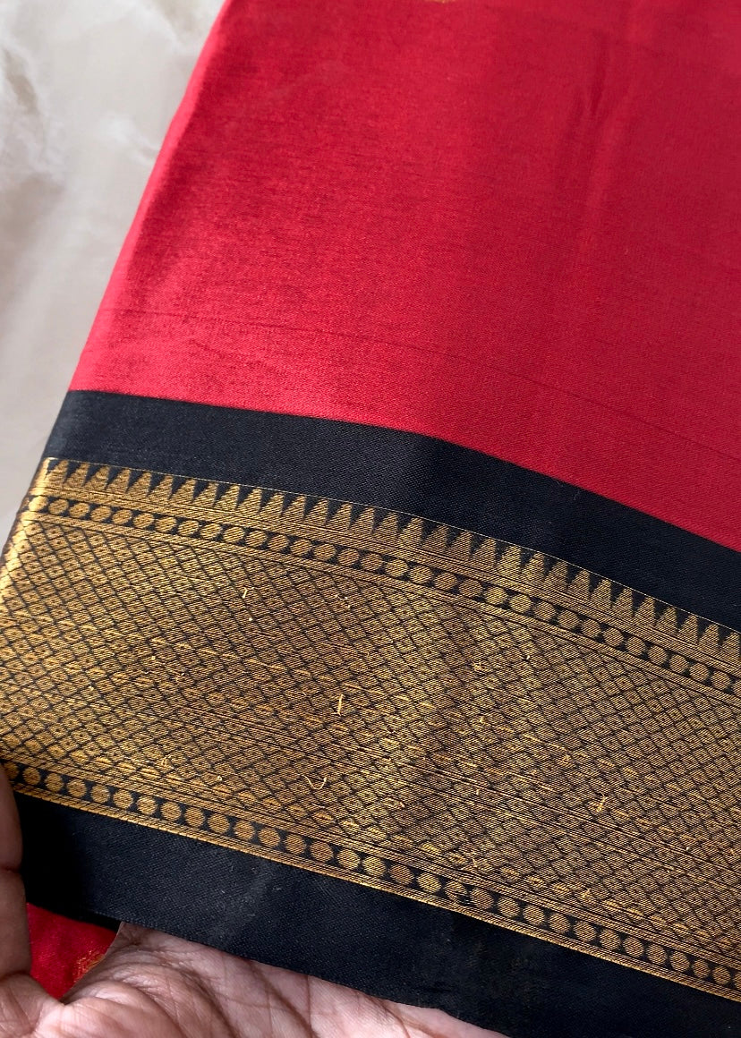 Kalyani Silk -Maroon Aksha Trends