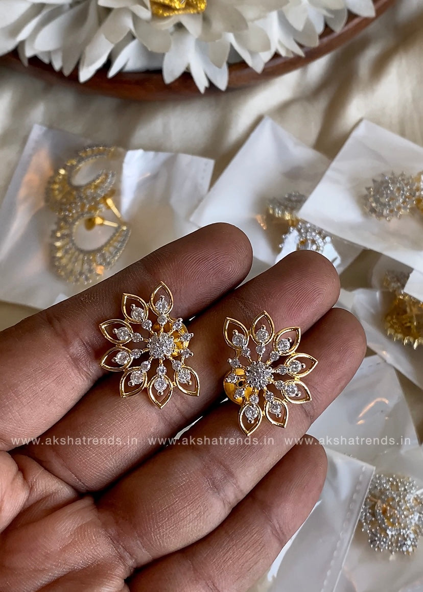 RIYA -Premium diamond stud Aksha Trends