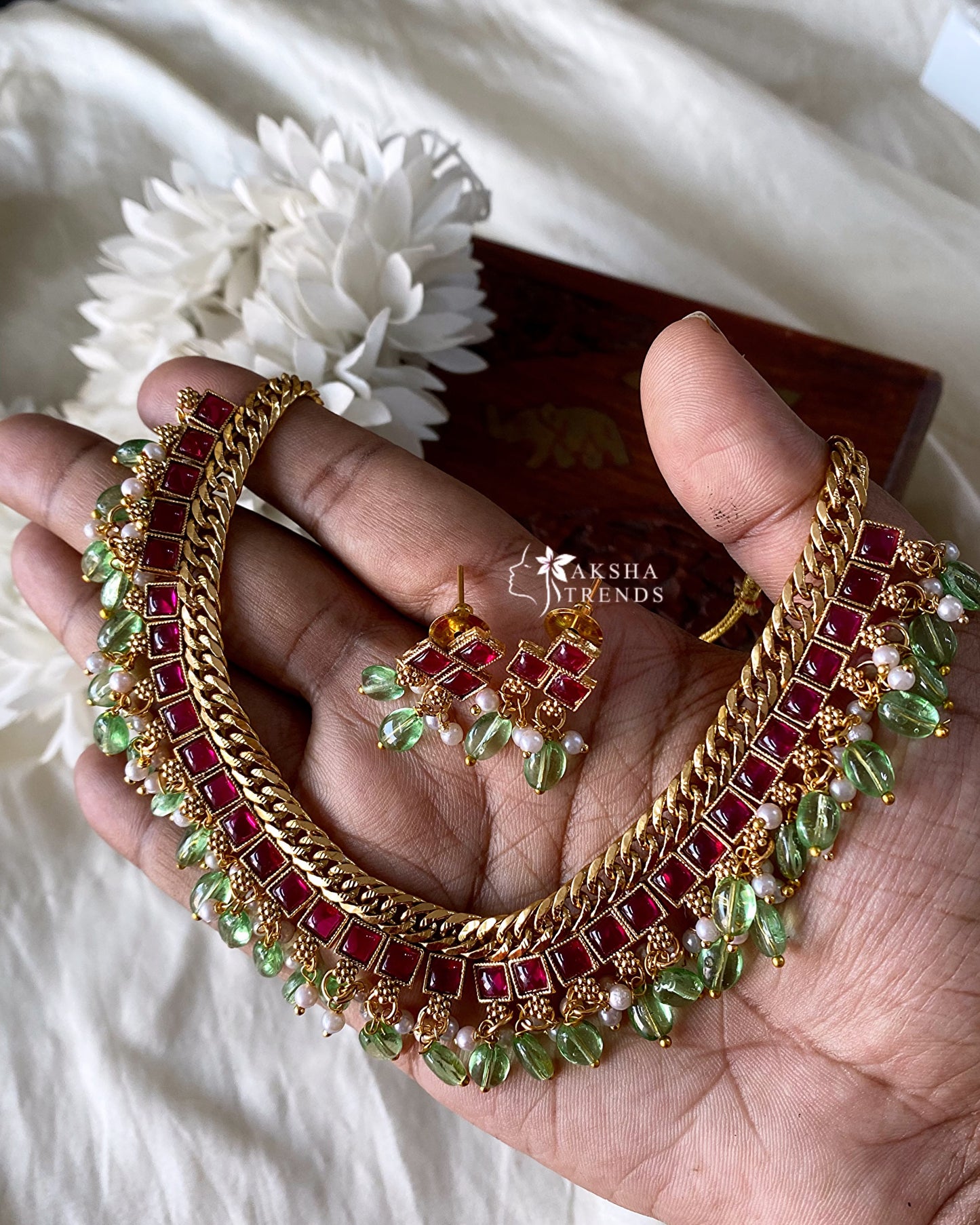 Antique Guttapusalu Necklace Aksha Trends