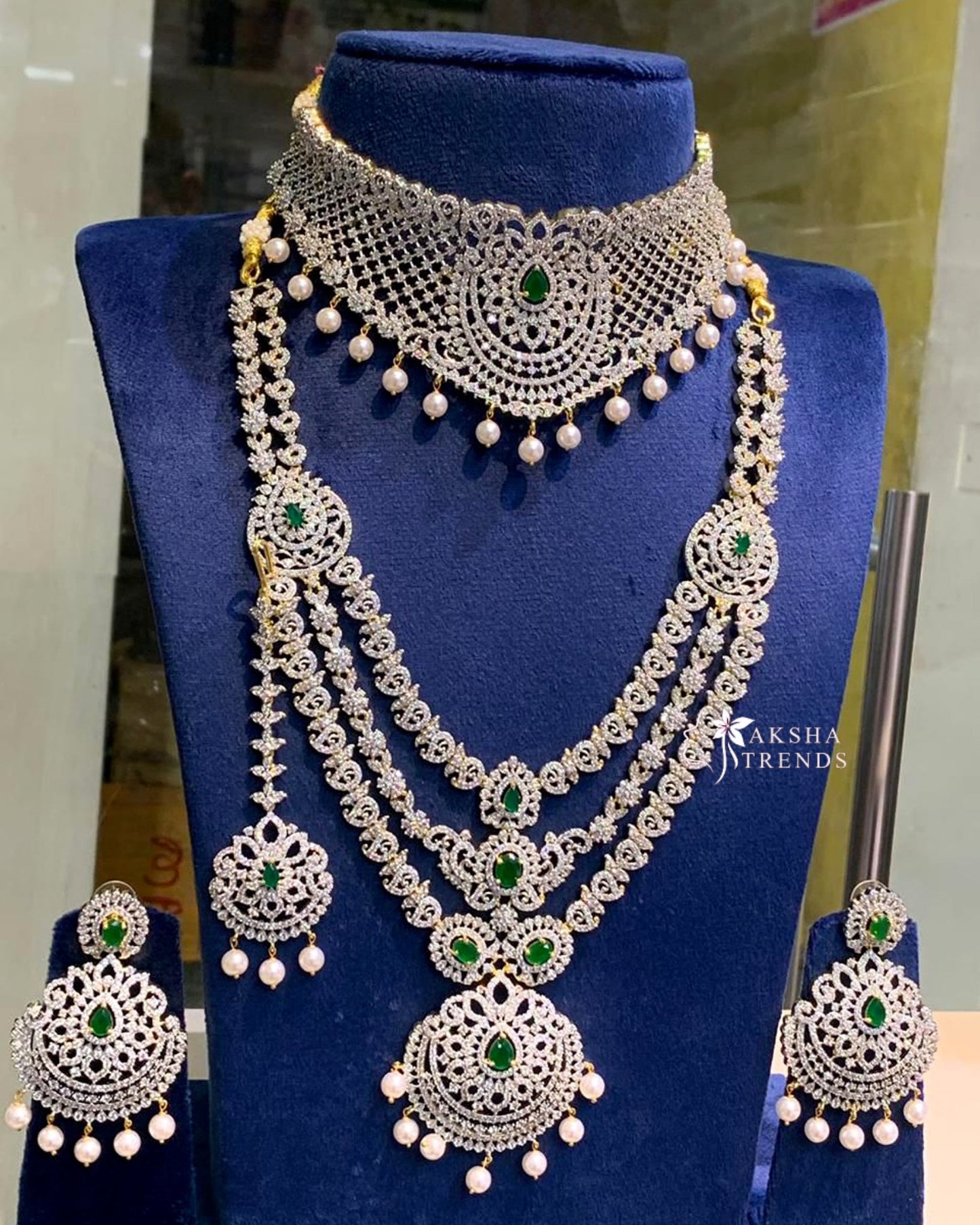 Premium diamond bridals -Green Aksha Trends