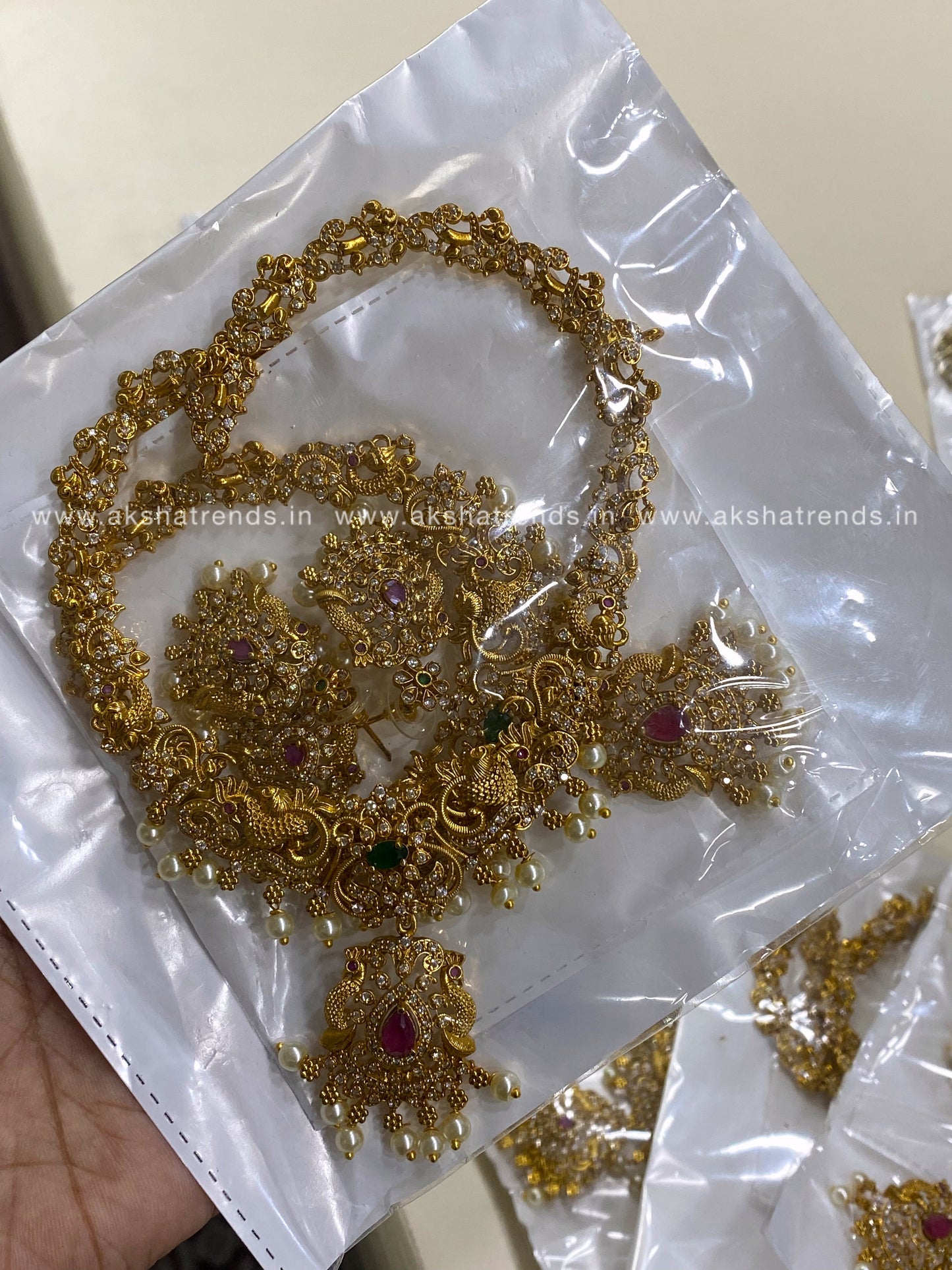 Premium floral bridal combo Aksha Trends