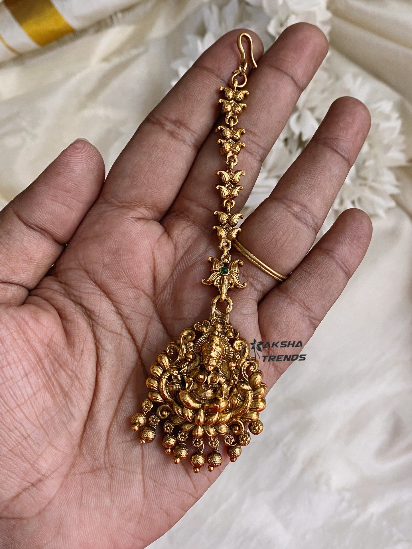 Antique bridal tikka Aksha Trends