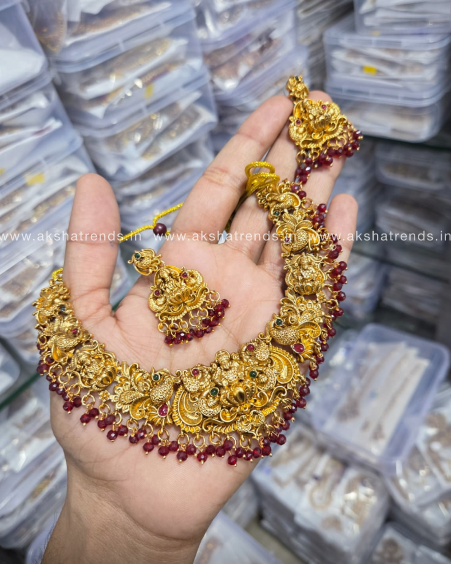 Nagas lakshmi choker Aksha Trends