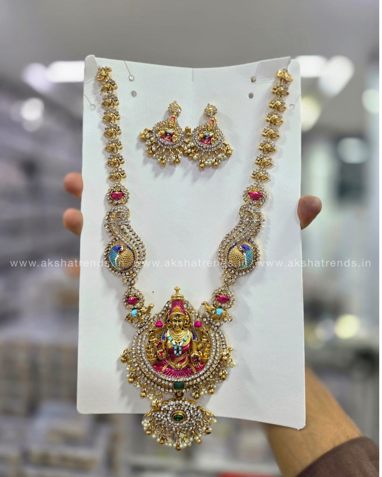 Antique varalakshmi haram Aksha Trends