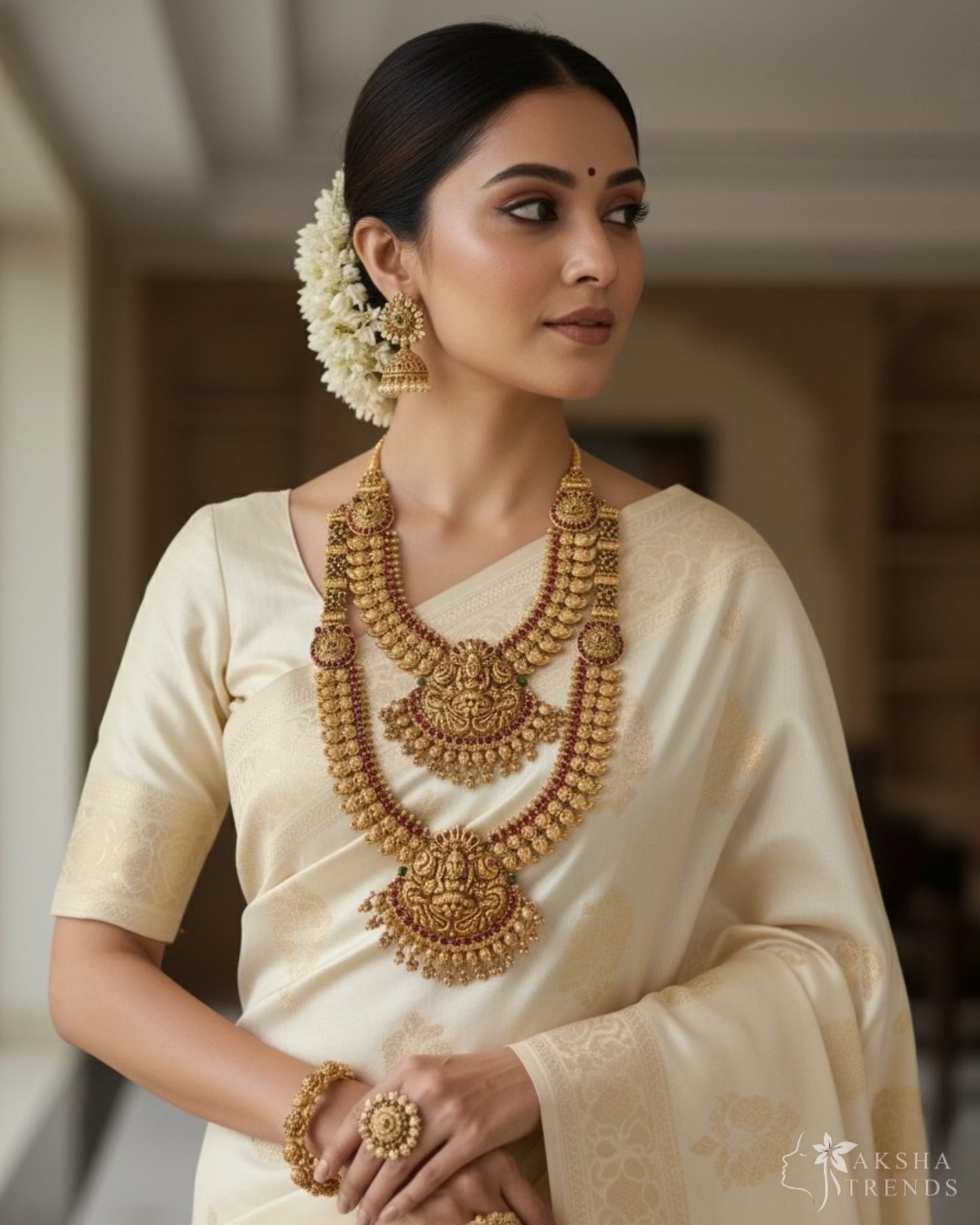 Lakshmi Kemp semi bridal Aksha Trends