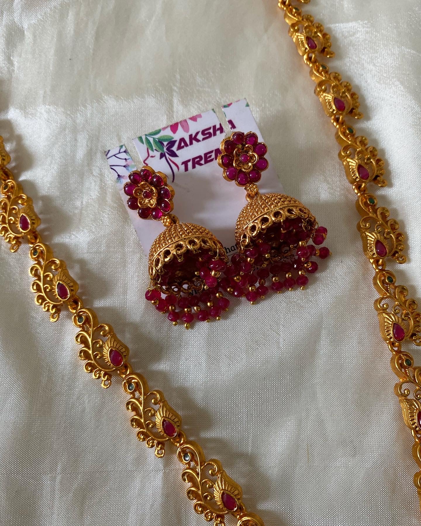 Floral design long haram Aksha Trends
