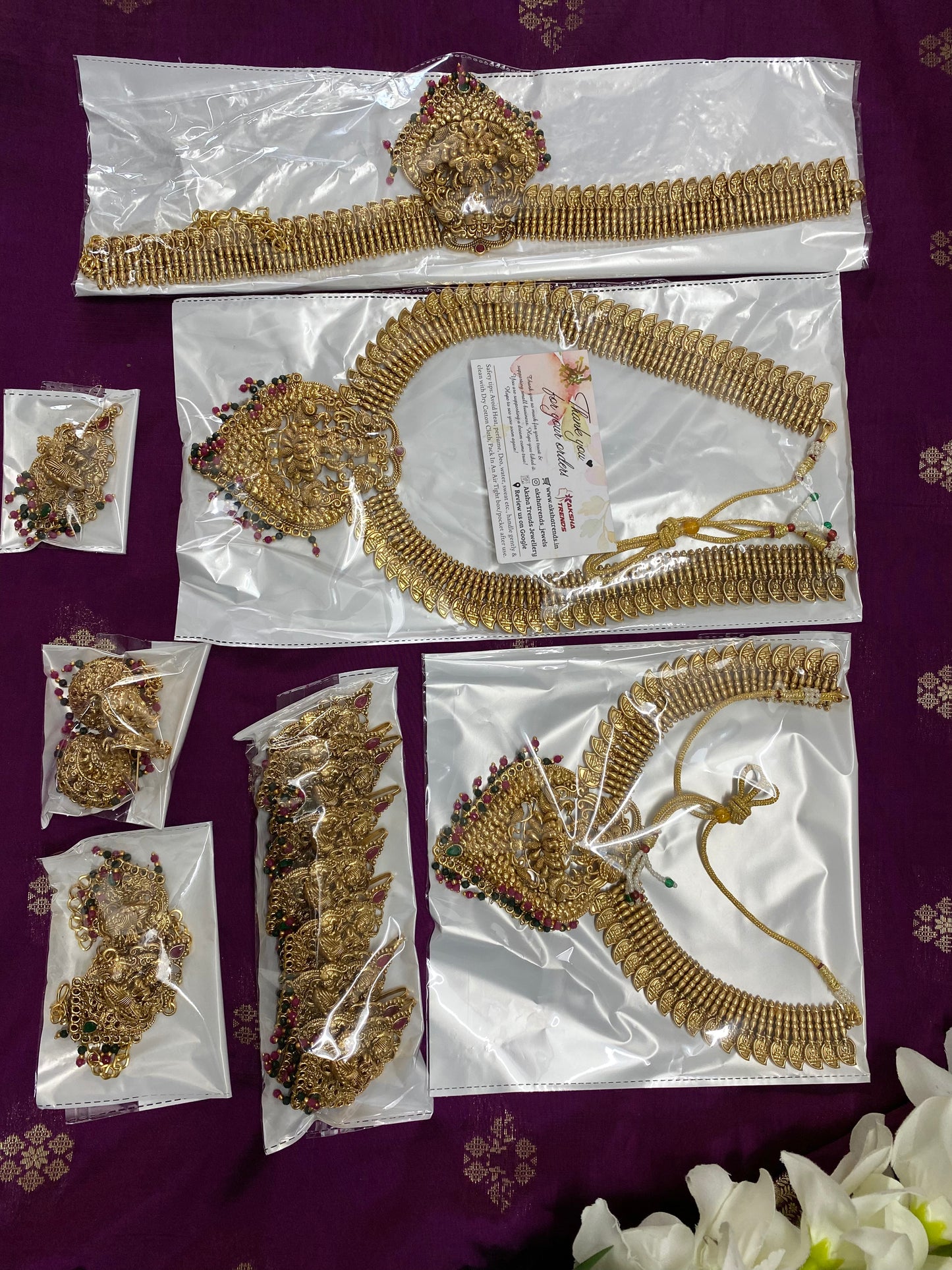 Premium lakshmi bridals full set Aksha Trends