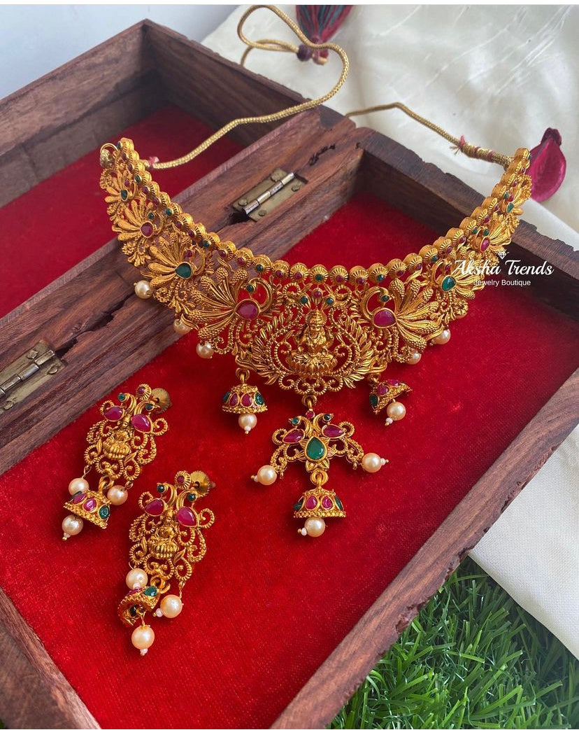 Mattgold chokers v2 Aksha Trends