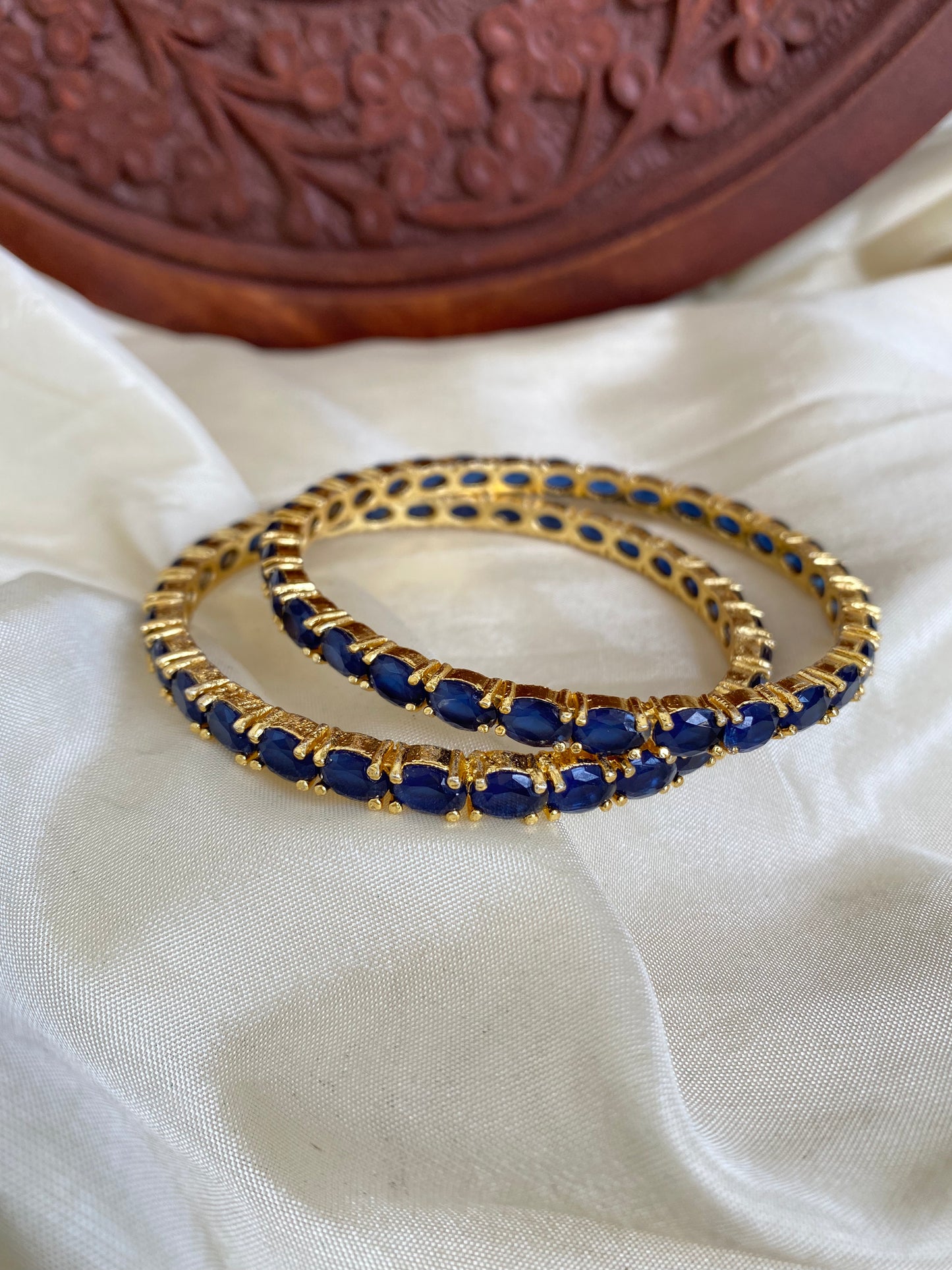 Kemp goldpolish bangles Aksha Trends
