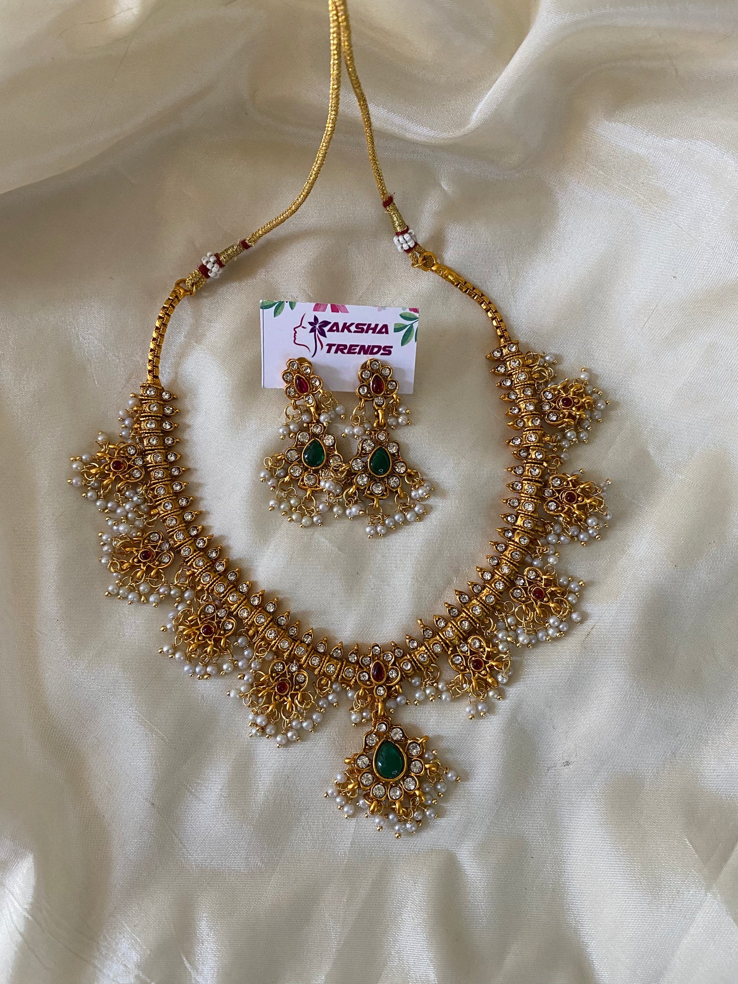Guttapusulu necklace Aksha Trends