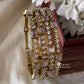 Victoria bangles -pink (4pc) Aksha Trends
