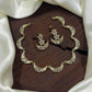 Halfmoon diamond choker Aksha Trends