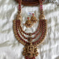 Antique 3 layer kemp Bridal haram Aksha Trends