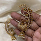Bridal diamond ear cuff Jhumkas Aksha Trends