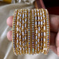 Fancy metal Bangles (12pc) Aksha Trends