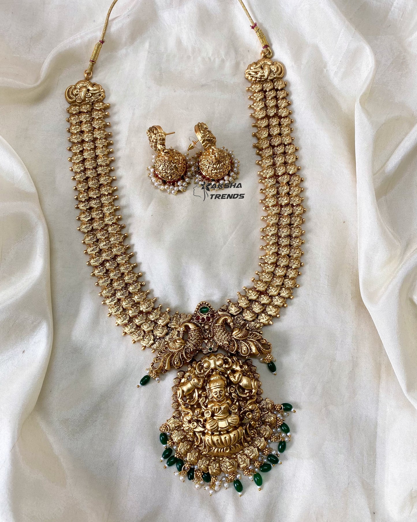 Grand bridal heavy haram Aksha Trends