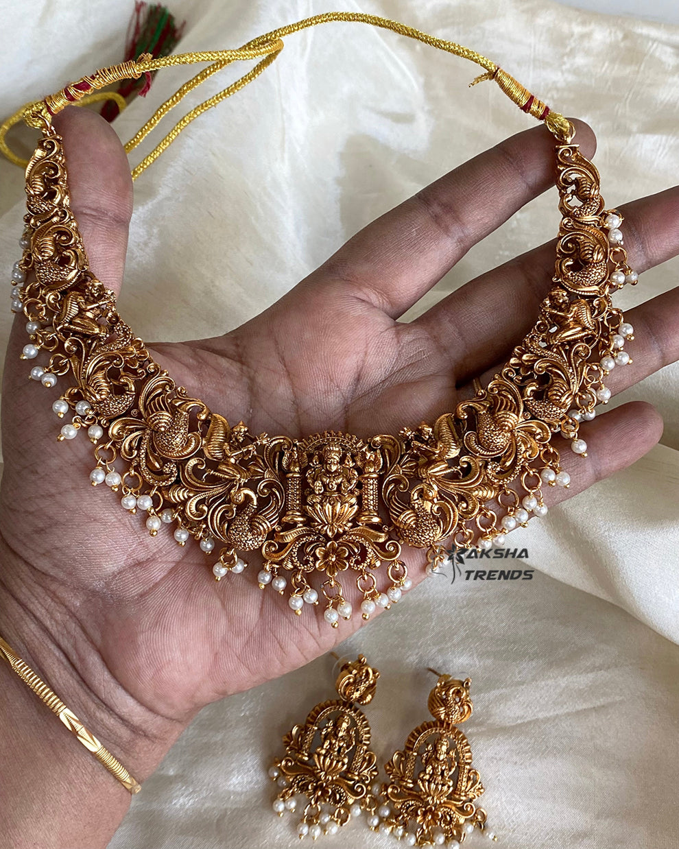 Nagas lakshmi choker Aksha Trends 