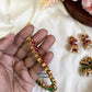 Reversible kemp choker (Ruby & Green) Aksha Trends