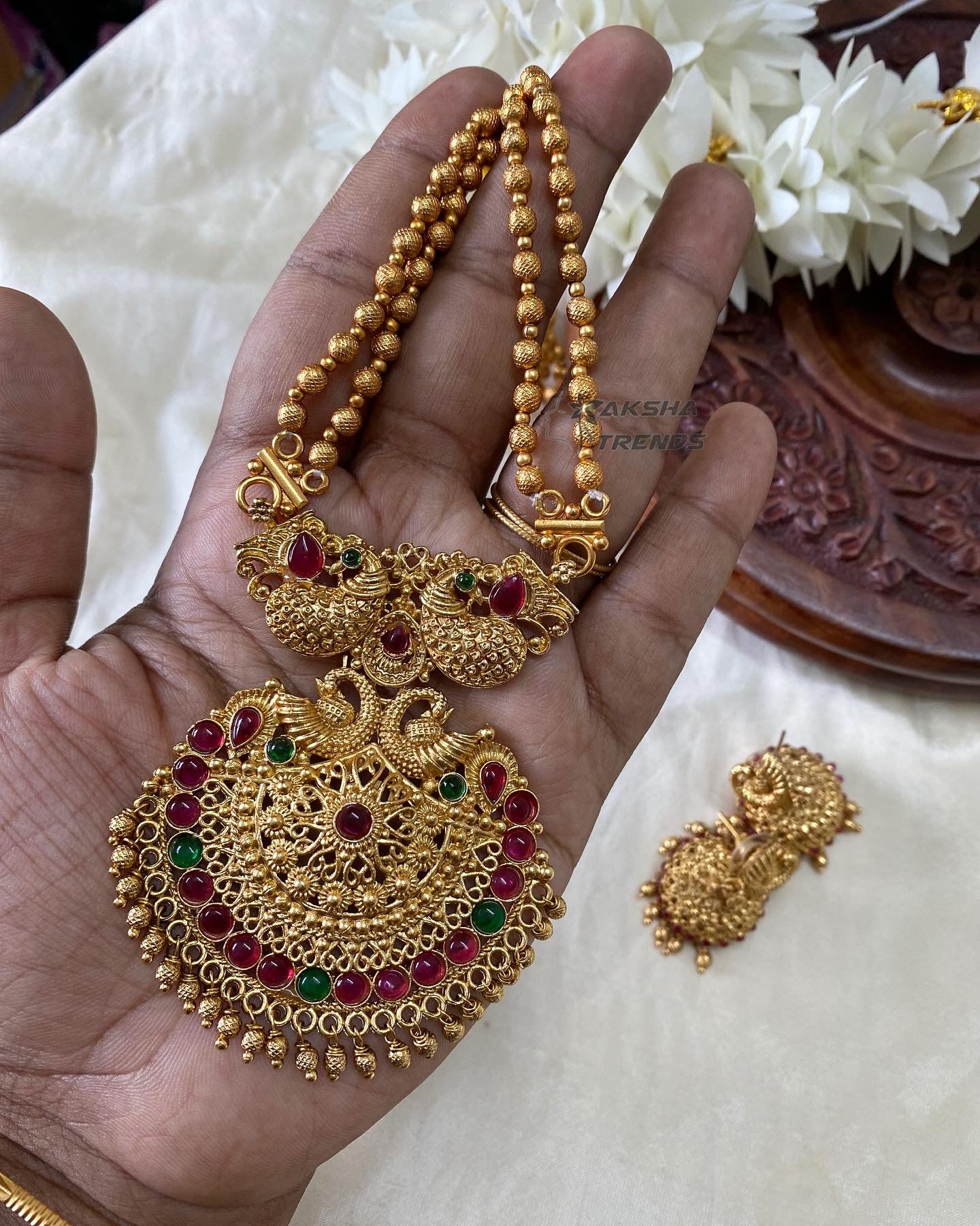 Golden 2 layer bead haram