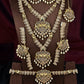 Peacock diamond Bridal set Aksha Trends