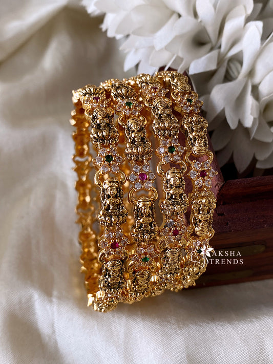 Lakshmi diamond Bangles (4pc) Aksha Trends