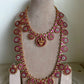 Antique floral kemp bridal combo Aksha Trends